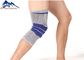 3D Circular Knit Fabric Patella Sleeve Silicone Sport Elastic Knitted Knee Support  For Running Basketball المزود