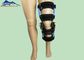 أسود قابل للتعديل الركبة دعم الفرقة دعم الساق العظام لإعادة تأهيل الكسر المزود